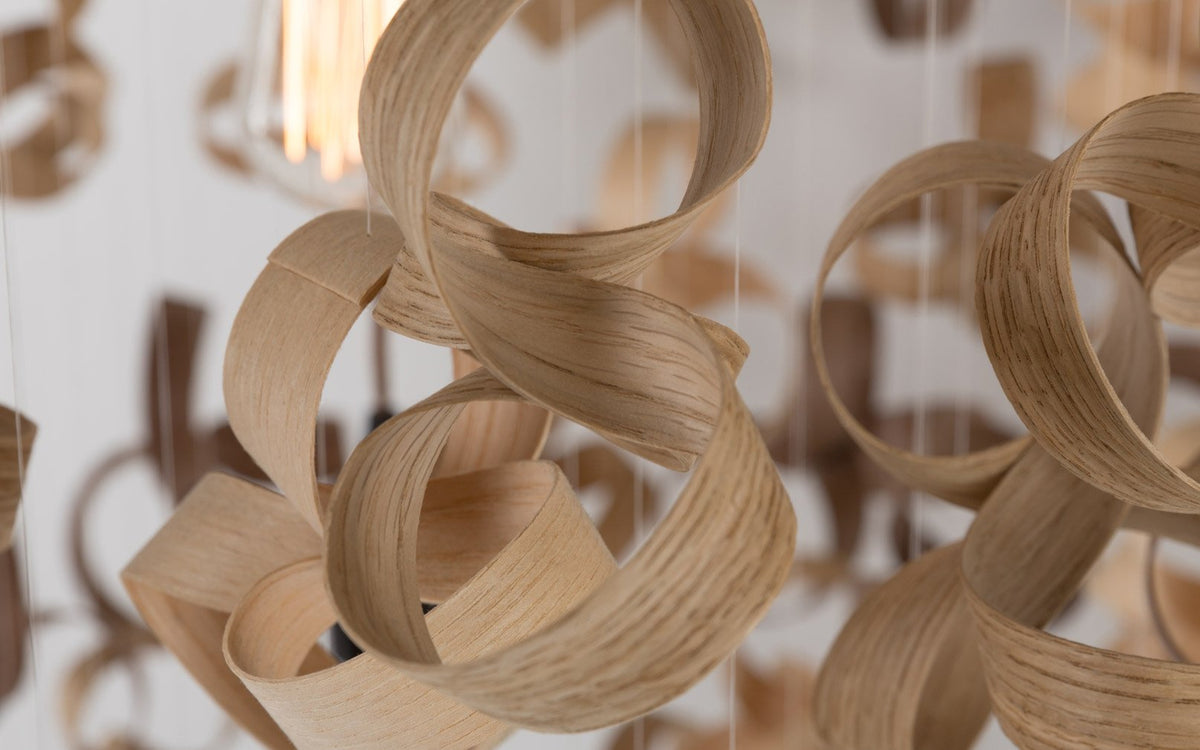 Tom Raffield Flock Chandelier