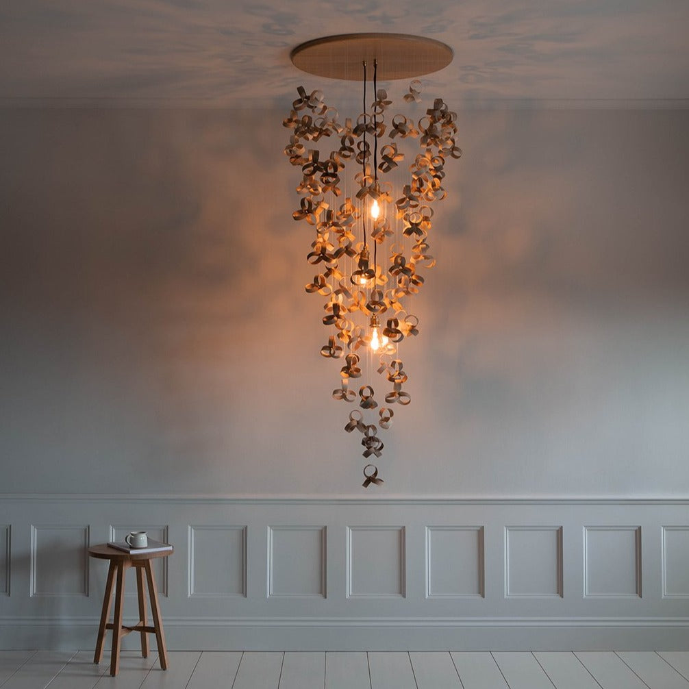 Tom Raffield Flock Chandelier