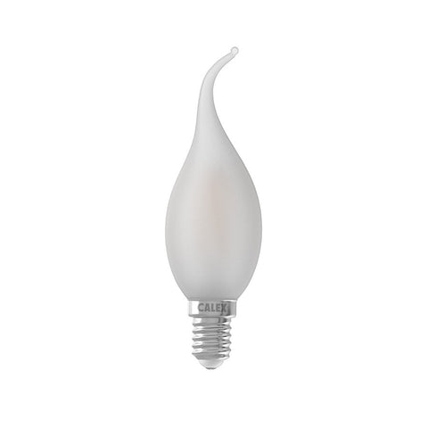 Satin Frosted Candle Tip 3.5W LED Filament Bulb (E14) Dimmable